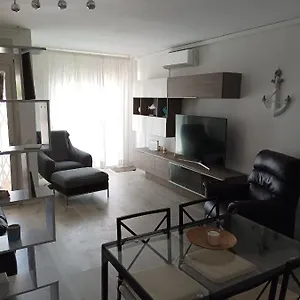 2 Linea De Mar Con Entrada Independiente Apartamento Cubelles